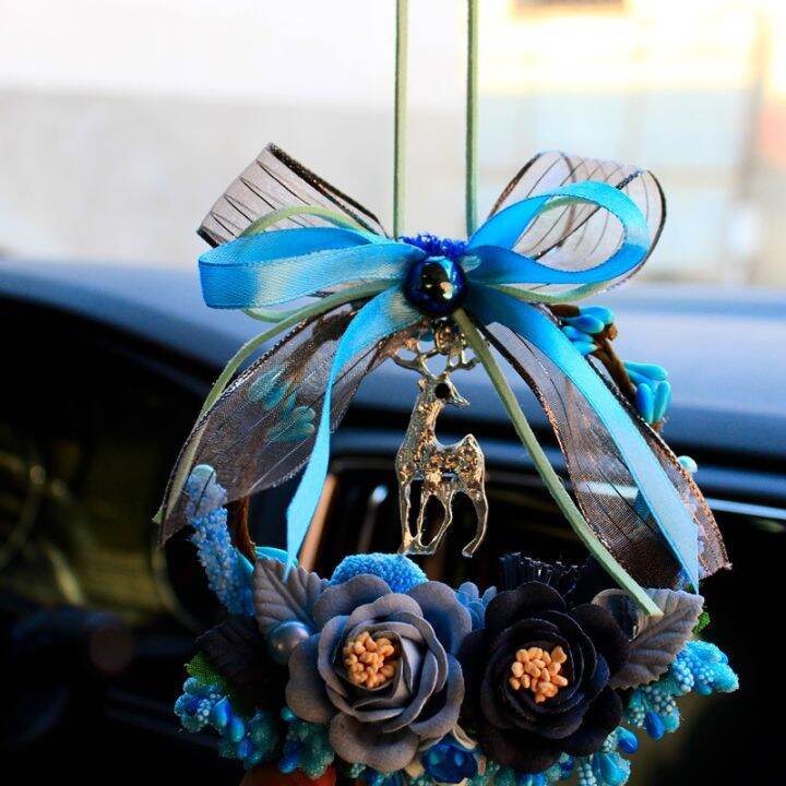 bon-voyage-pendant-rose-pendant-fawn-inside-the-car-the-car-hanging-garland-diy-craft