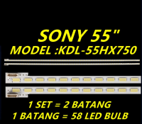 ใหม่2ชิ้น/เซ็ต KDL-55HX750 SONY 55 "ไฟเรืองแสงทีวี LED 55HX750