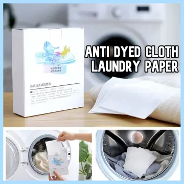 24pcs/pack Anti Cloth Dyed Laundry Color Run Remove Sheet Color catcher in Washing  Machine Protect The Clothes