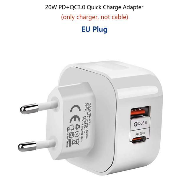 hot-20w-pd-charger-สำหรับ-iphone-12-ipad-qc-3-0-usb-charger-สำหรับ-samsung-huawei-xiaomi-fast-charging-wall-charger-type-c-us-uk-eu-plug