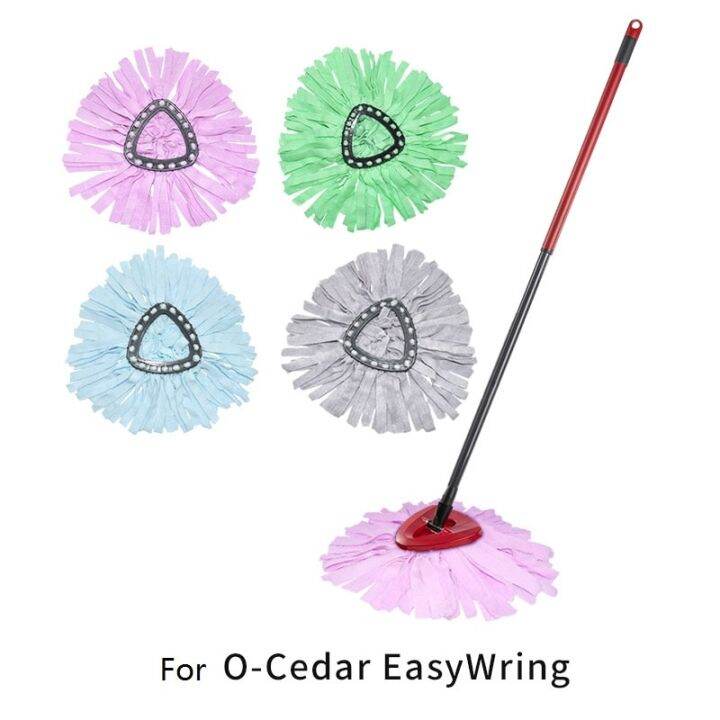 Replace the mop head with ultrafine fiber mop filling, suitable for Vileda Ocedar triangular