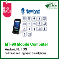 Newland MT-90 Mobile Computer, Android 8.1 OS, Supports 1D/2D Barcodes, Fully featured high-end smartphone