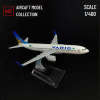 1:400เครื่องชั่ง Zil Varig สายการบิน Boeing 737โมเดลเครื่องบินโลหะการบินสะสมเครื่องประดับขนาดเล็กของเล่นของที่ระลึก