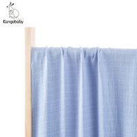 Kangobaby Solid Color Bamboo Cotton Bath Towel Popular Design Baby Receiving Blanket Newborn Baby Muslin Swaddle Blanket