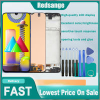 Redsange จอ OLED สำหรับซัมซุงกาแล็คซี่ M30 M30S M21 M31หน้าจอสัมผัส Lcd ดิจิตอลสำหรับซัมซุง M305 M307เปลี่ยน M217 M315กรอบกลางสำหรับซัมซุง M30/M30S/M21/M31/M21S