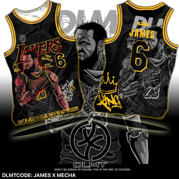 Lebron James Lakers Full Sublimation Jersey