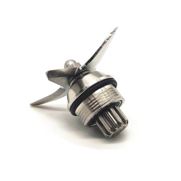 Blender Blade Stainless Steel 4Leaf Wet Blade Assembly Spare Parts Fit