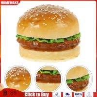 HOMEMAXS [Sale] Burger Lifelike Simulation Fake Burger Bakery แสดง Prop การถ่ายภาพอาหาร