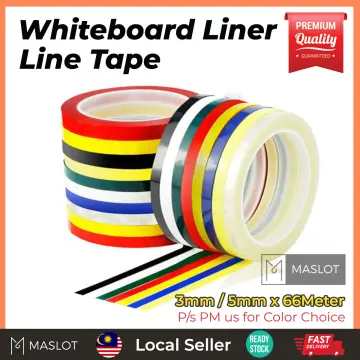 WHITEBOARD LINE TAPE | WHITEBOARD LINER TAPE