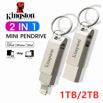 Usb 3.0 For Iphone 11 12 Ipad Lightning To Metal Pen Drive 16gb