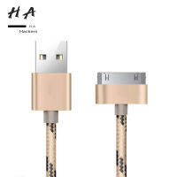 Usb เครื่องชาร์จยูเอสบี1M สายสำหรับ Iphone 4 4S และ Ipad 2 3