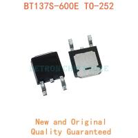 10pcs BT137S-600E TO252 BT137 600E TO-252 BT137S-600 DPAK BT137S 600E SMD new original