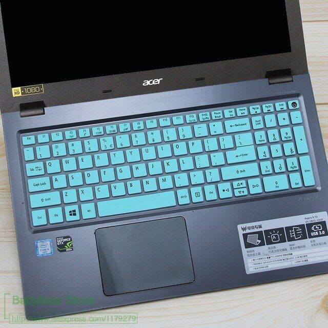 15-6ซิลิโคนปกป้องตัวเครื่องป้องกันแป้นพิมพ์สำหรับ-acer-extensa-2520g-2511g-e5-522g-e5-522-f5-573g-tmp258-e5-574g