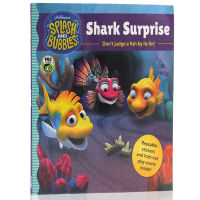 Splash and bubbles: Shark surprise splash and bubble: Shark surprise childrens Enlightenment picture book paperback Sticker Book