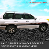 เหมาะสำหรับ05 Toyota Land Cruiser 100 LC100สติกเกอร์รถสีร่างกายบาร์ Coorand Cooluze 4500 4700สติ๊กเกอร์ Jacquard