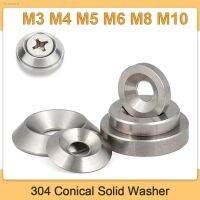 ☞ M3 M4 M5 M6 M8 M10 Conical Solid Countersunk Head Washer Flat Gasket Concave and Convex Tapered Conical Stainless Steel Washers