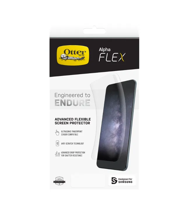 OtterBox Samsung Galaxy S21 Ultra 5G Screen Protector Alpha Flex