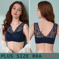 Sexy Lace Bras For Women Plus Size XL XXL Bralette Seamless Underwear Free Wire Push Up Bra With Pad Chest Wrap