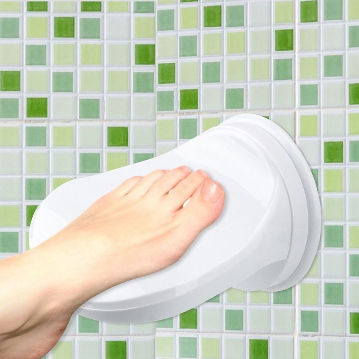 extirpate-ถ้วยดูดสูญญากาศ-ที่พักเท้าสำหรับอาบน้ำ-พลาสติกทำจากพลาสติก-ที่วางเท้าในห้องอาบน้ำ-ชั้นวางของในห้องน้ำ-เท้าเหยียบเท้า-บ้านในบ้าน