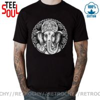 Retrochy Vintage Hindu Ganesha Mandala T-shirt 3D Print Indian Shiva God of Wisdom Ganesha T shirts Men Harajuku Tee Shirt XS-4XL-5XL-6XL