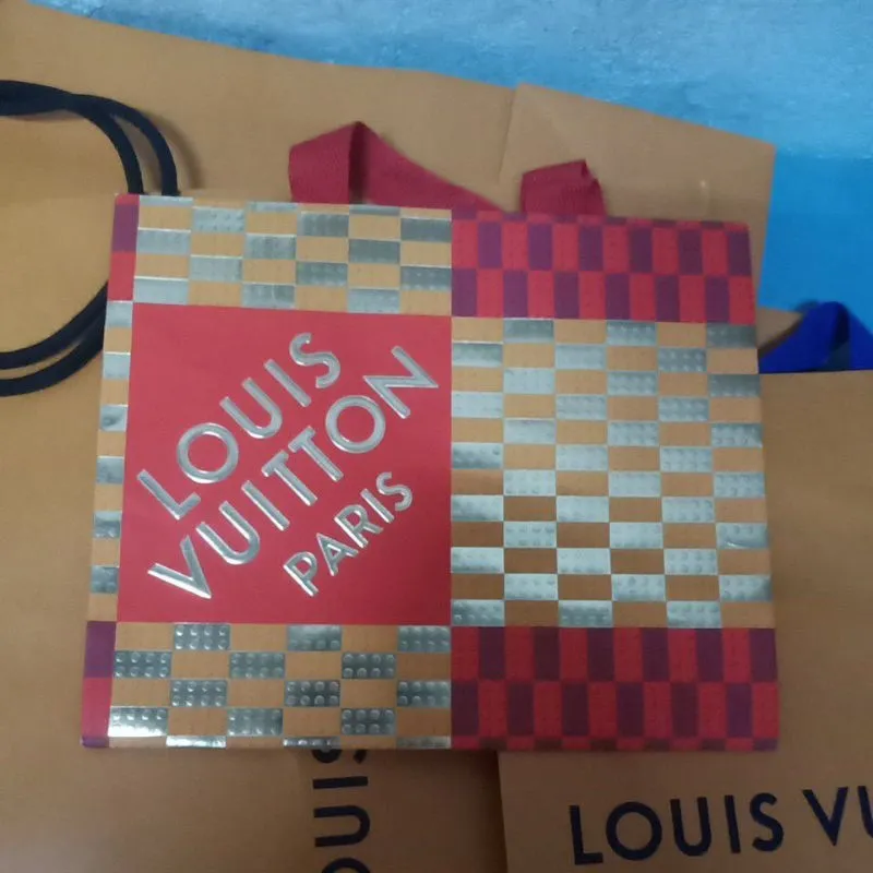 COD】 Preloved authentic louis vuitton paper bags
