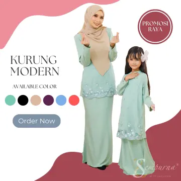 Baju kurung mint green on sale online