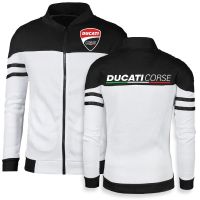 Ready Stock Plus Size Spring Autumn Winter Mens Ducati Corse Motorcycle Racing Stand Collar Zipper Jacket Fashion Tracksuit Male Coat