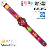 นาฬิกา link linkgraphix ข้อมือ เด็ก ปีศาจ กลไก ไซโก้ สายนาฬิกา มาตรฐาน 3 มิติ แดง MONSTER Kid Watch SEIKO Instruments 3D Standard RED จัดจำหน่ายโดย HAAR Distributed by HAAR - ของขวัญ วันเกิด จับฉลาก ปีใหม่ KT22 : MONSTER