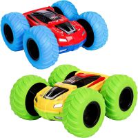 Inertia Monster Truck Toy Cars Double-Sided Friction Powered Vehicles Push and Go Vehicle Min Car  3-7 Years Old Kids Boys Girls Die-Cast Vehicles