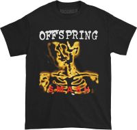 Offspring Mens Smash T-Shirt Charcoal