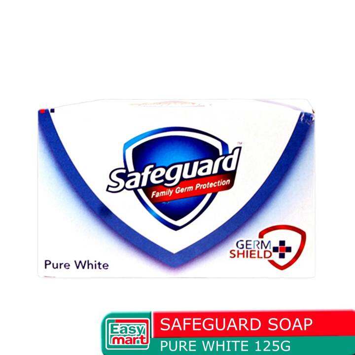 Easy.Mart Safeguard Soap Pure White 125g Removes 99.9 Of Germs That