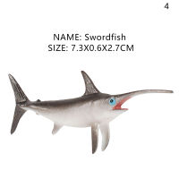 wanglianzhon Simulation Marine Life Action Figures Ocean Animal Model Educational Toys