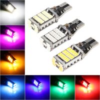 T15ที่จอดรถ45Smd W16W ไฟ Led แสงคริสตัลติดต่อสวนโคมไฟหลอดไฟสำหรับรถยนต์รถจักรยานยนต์สีขาวสีเหลืองสีแดง