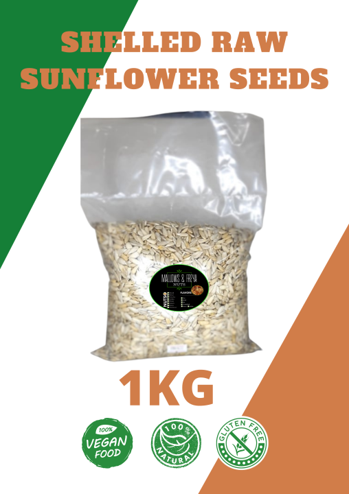 RAW SHELLED SUNFLOWER SEEDS 1KG Lazada PH