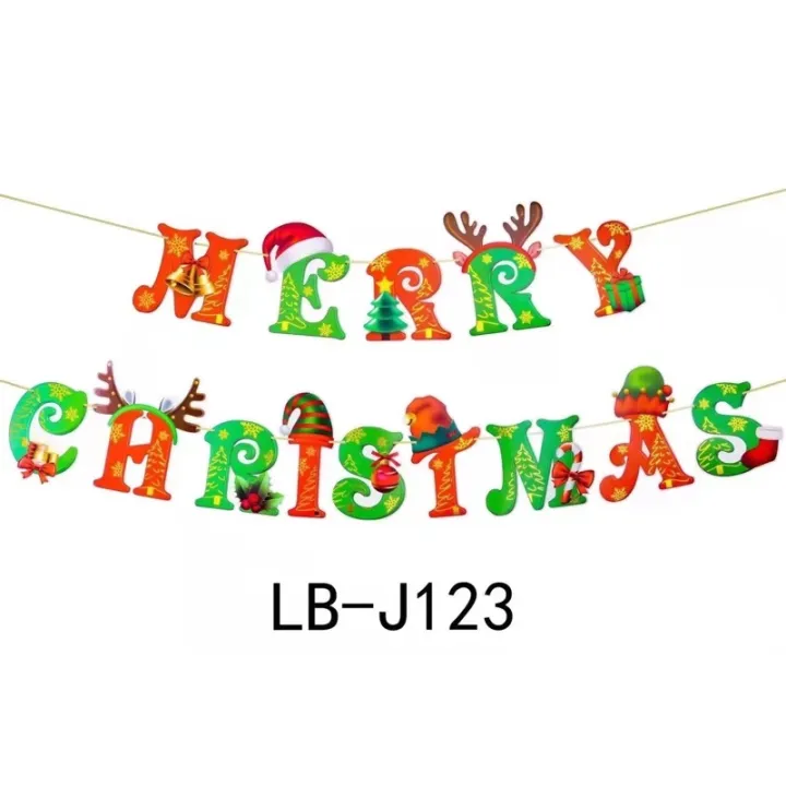 v^INew！Merry christmas banner&welcome 2022 banner | Lazada PH