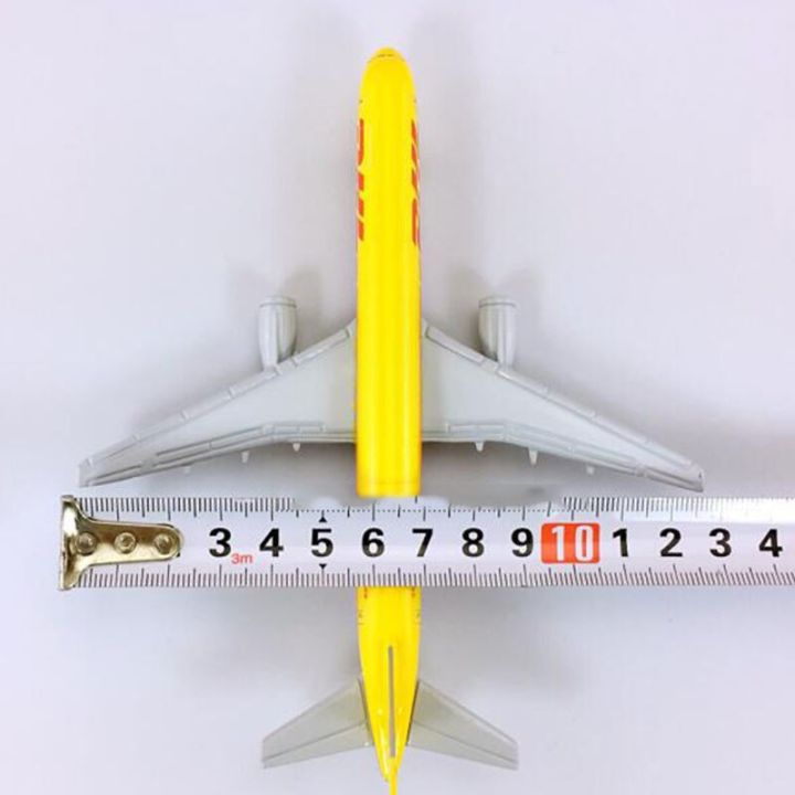 16cm-1-400-classic-boeing-b757-200-model-collection-dhl-express-delivery-airlines-with-base-alloy-aircraft-planedisplay-modeltoy