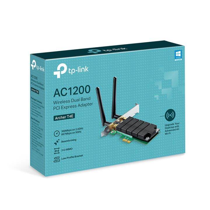 tp-link-archer-t4e-การ์ด-wifi-ac1200-dual-band-pci-express-adapter-ตัวรับสัญญาณ-wifi-สำหรับคอมพิวเตอร์พีซี