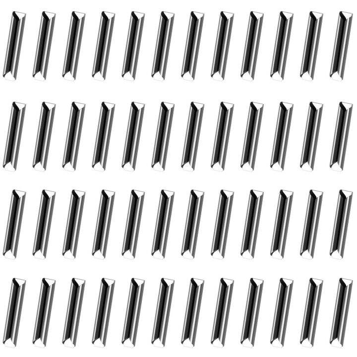 GD02 50Pcs PIKO BACHMANN Fishplates HO Scale 187 Track Rail Joiners