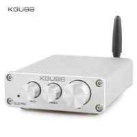 KGUSS BL50PRO บลูทูธ 5.0 ดิจิตอลพลังสูงเครื่องขยายเสียงไฮไฟไข้สูง Fidelity เดสก์ท็อป 50W เครื่องขยายเสียงขนาดเล็ก