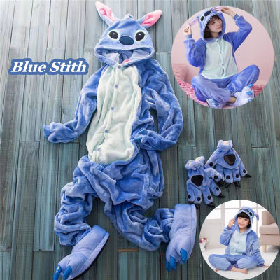 📮พร้อมส่งในไทย📮มาสคอตคอสตูม Blue Stith คอสตูมสัตว์ ชุดโฮม รองเท้า ถุงมือ ชุดนอนกันหนาว