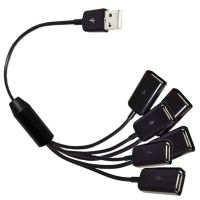 USB charging cable 2.0 data cable car/power connection cable computer USB cable one point six lines 0.5m