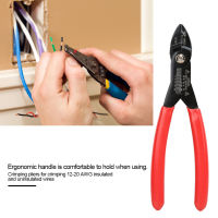 Ergonomic Handle Cable Stripper Hand Stripper 7In Length Professional Hand Crimper for Service Secure A Wire Connector