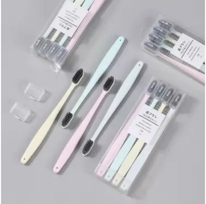 ndm84-แปรงสีฟัน-เซ็ต-4-สี-4-ด้าม-แปรงสีฟัน-สไตล์ญี่ปุ่น-ขนแปรงนุ่ม-ด้ามจับถนัดมือ-แถมที่ครอบขนแปรง-ป้องกันจากสิ่งสกปรก-แข็งแรงทนทาน-ใช้งา