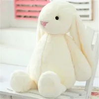 กระต่ายหูยาว Boneka Mainan ตุ๊กตาหนานุ่มน่ารักขนาด12นิ้วตุ๊กตากระต่ายตุ๊กตากระต่ายคู่หูการนอนของเด็กทารกตุ๊กตาน่ารักของขวัญสำหรับเด็ก