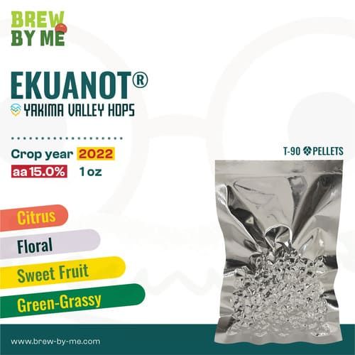 ฮอปส์-ekuanot-us-pellet-hops-t90-โดย-yakima-valley-hops-ทำเบียร์-homebrew