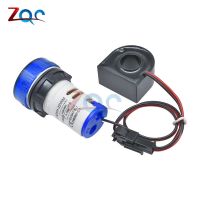 ‘；【=- AC 60-500V 110V 220V Ammeter Voltmeter HZ Hertz Frequency Meter 22Mm Digital Current Voltage Amp Signal Light LED Lamp Indicator