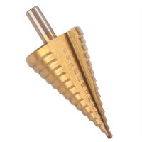 HSS Step Cone Drill Bit - 4-42Mm 14 Sizes Round Hole Cutter Tool High Speed Steel