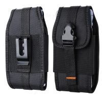 Casing dompet kartu Flip dompet ponsel untuk Oukitel WP23 WP22 WP21 tas pinggang kain Oxford Ultra untuk Oukitel WP20 WP19 WP18 WP17 WP16