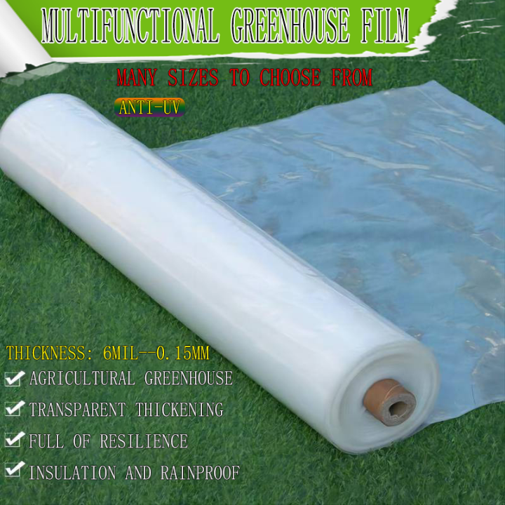 Greenhouse Plastic Film Sheeting Cover, Polyethylene UV Plastic Sheet
