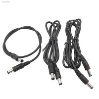 ۞✳❁ 1Pcs DC Power Plug Cable Wire 5.5 x 2.1mm Male to 5.5 x 2.1mm Male Connector Extension Cord Black CCTV Adapter